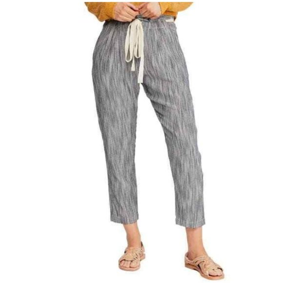 Free People Light at Sunrise Crop Pant in Blue size 4 - Picture 10 of 11